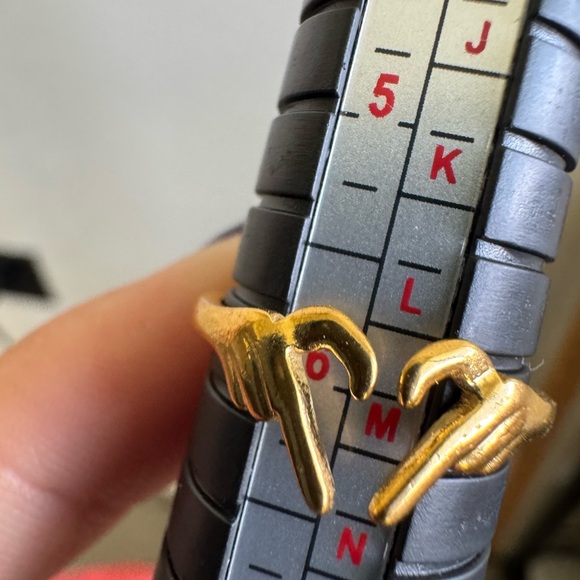 Promess Heart Ring Stainlees steel| size 6 - Picture 7 of 8